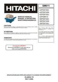 42PD9R10 Service Manual