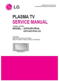 42PX4RVA Service Manual