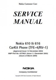 616 CarKit Service Manual