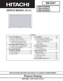 CMP5000WXU Service Manual