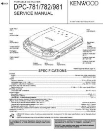 DPC-981 Service Manual