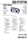 Cybershot DSC-P71 Service Manual