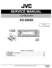 KD-S5050 Service Manual