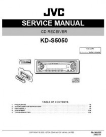 KD-S5050 Service Manual