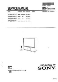 KP-E61SN11 Service Manual