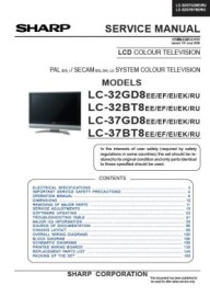 LC-32GD8 Series Service Manual