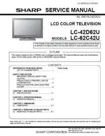 LC-42D62U Series Service Manual