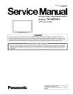 TC-42PX14 Service Manual