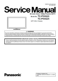 TC-P50G25 Service Manual