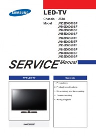 UN46D6000SF Service Manual