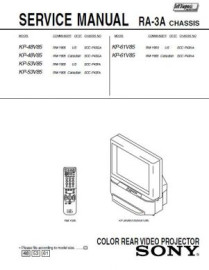 KP-61V85 Service Manual