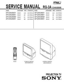 KP-ER43M61 Service Manual