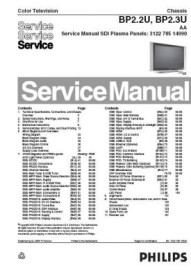 50PF7220A/37 Service Manual