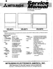 VS-5071 Service Manual