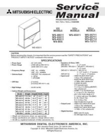 WS-55511 Service Manual