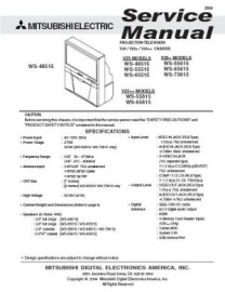 WS-73615 Service Manual