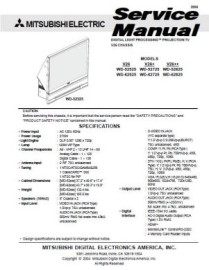 WD-52825 Service Manual