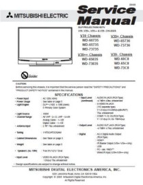 WD-65C8 Service Manual