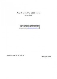 Travelmate c300 Series Service Manual