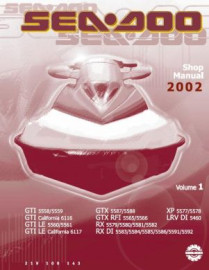 2002 SeaDoo RX Service Manual