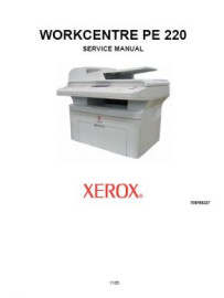 WorkCentre PE 220 Service Manual