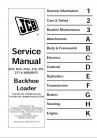 JCB 3CX 4CX 214e 214 215 217 & Variants Service Manual