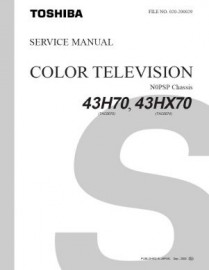 43HX70 Service Manual