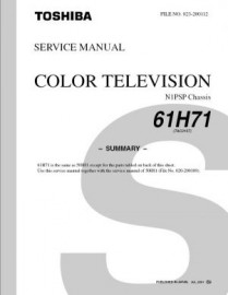 61H71 Service Manual