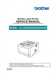 HL-5070N Service Manual