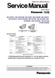 NV-VZ9 Series Service Manual