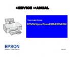Stylus Photo R280 Service Manual