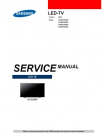 UN65ES8000F (Chassis U80A) Service Manual