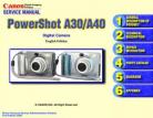 Powershot A40 Service Manual